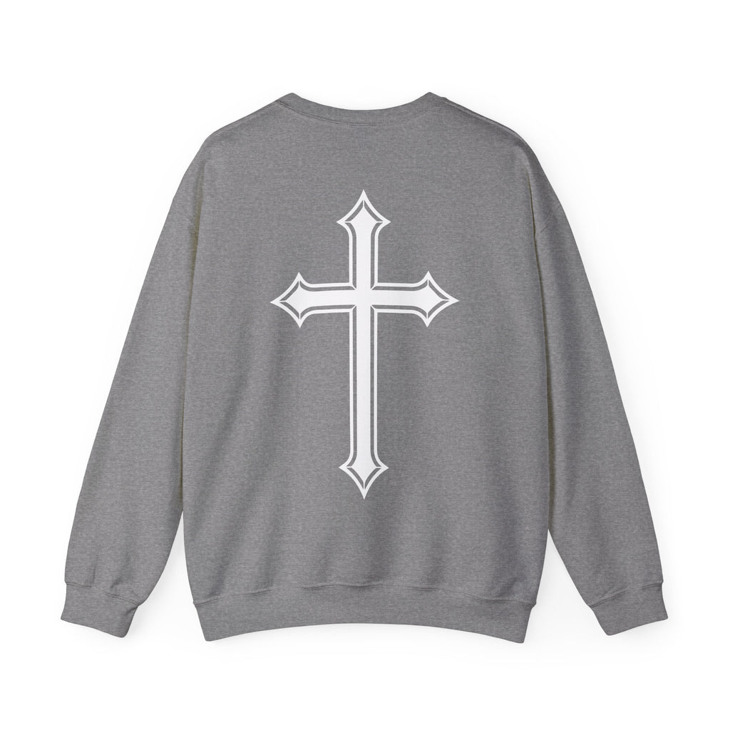 God & Me Sweatshirt | Cross Back Christian Sweater| Religious Gift| God Sweatshirt| God Is Good| Faith Sweate| Jesus Lover