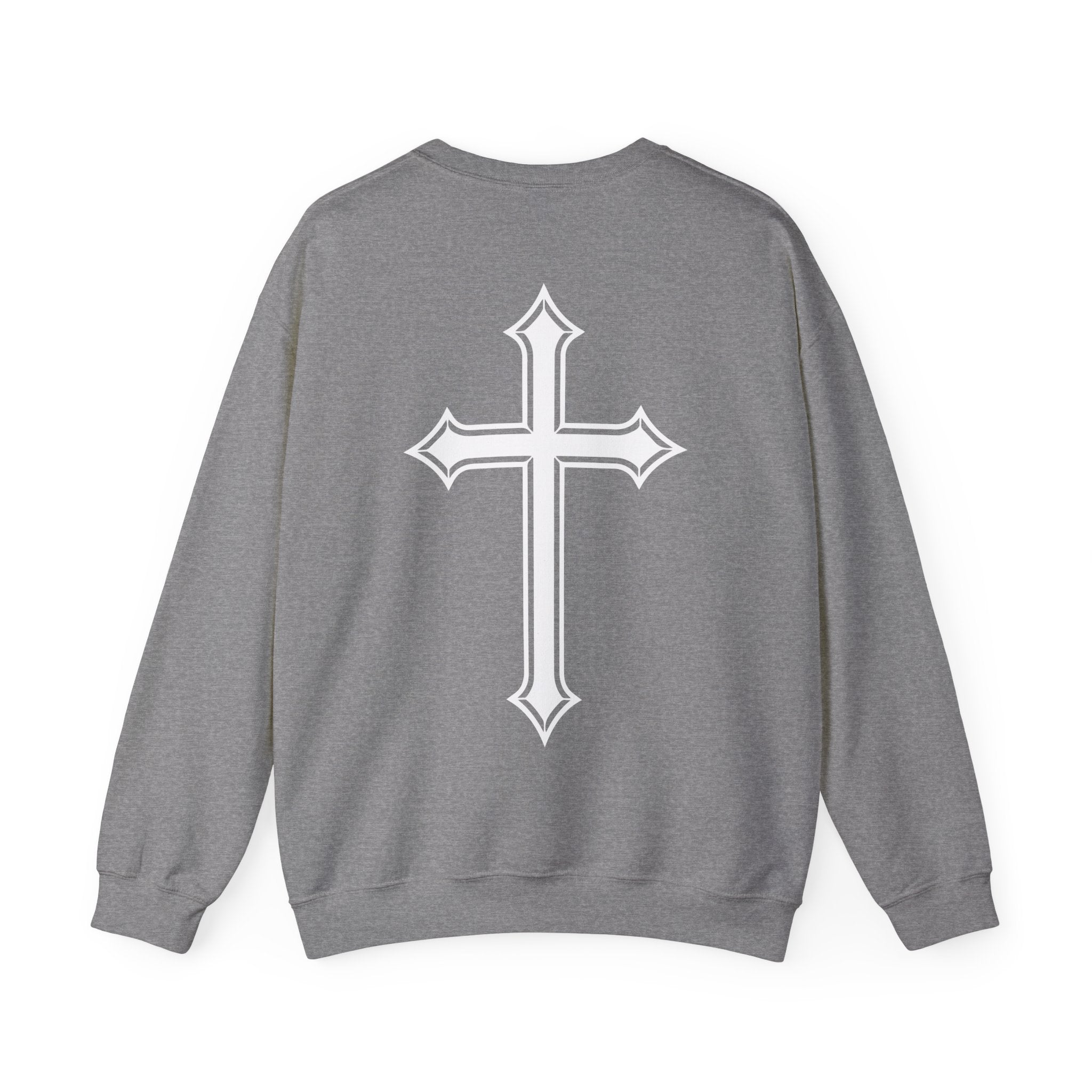 God & Me Sweatshirt | Cross Back Christian Sweater| Religious Gift| God Sweatshirt| God Is Good| Faith Sweate| Jesus Lover