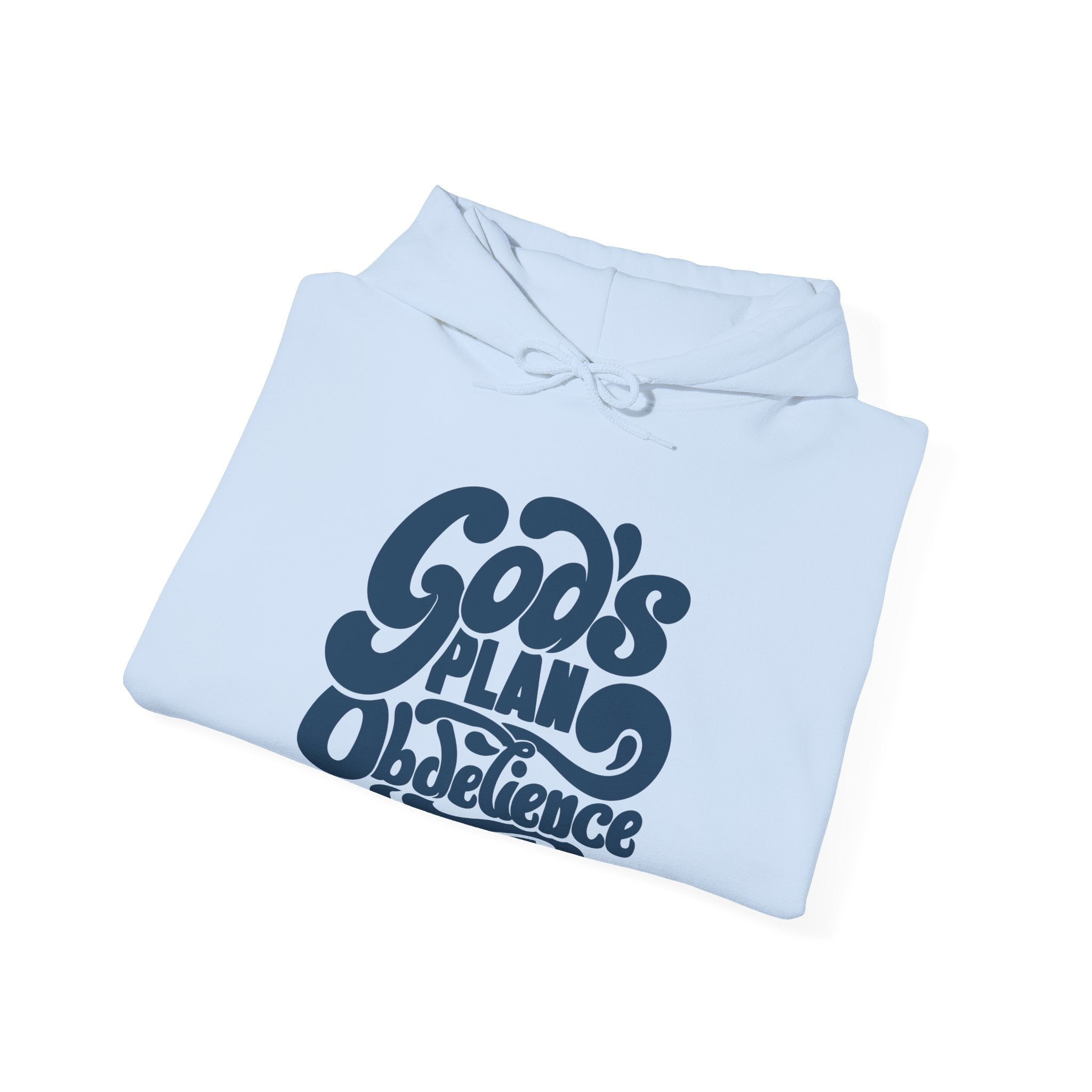 Gods Plan Obedience hoodie | Equals Overflow faith graphic sweatshirt