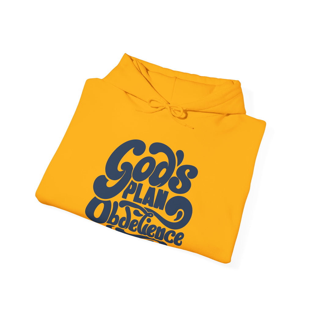 Gods Plan Obedience hoodie | Equals Overflow faith graphic sweatshirt