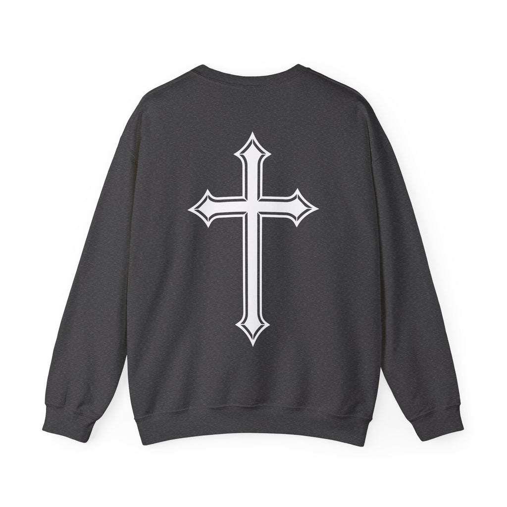 God & Me Sweatshirt | Cross Back Christian Sweater| Religious Gift| God Sweatshirt| God Is Good| Faith Sweate| Jesus Lover