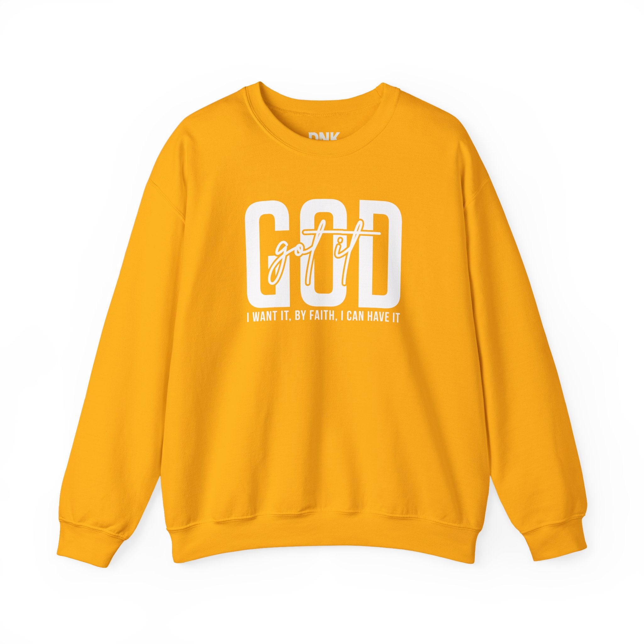 GOD GOT IT| I Want It| By Faith|  I Can Have It | Christian Sweatshirt |Christian Outfit|God Is Good| Religious Shirt| Religious Gift