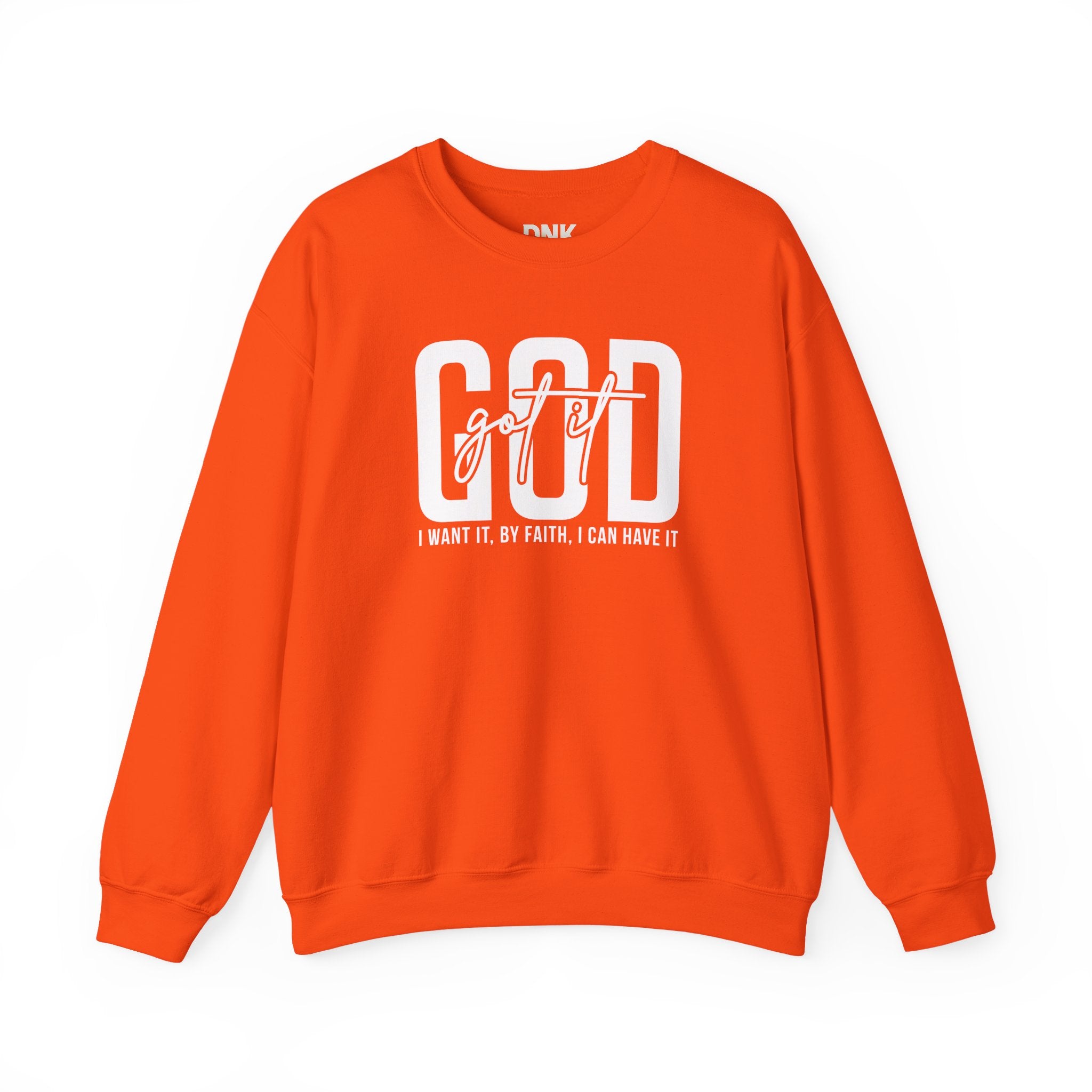 GOD GOT IT| I Want It| By Faith|  I Can Have It | Christian Sweatshirt |Christian Outfit|God Is Good| Religious Shirt| Religious Gift