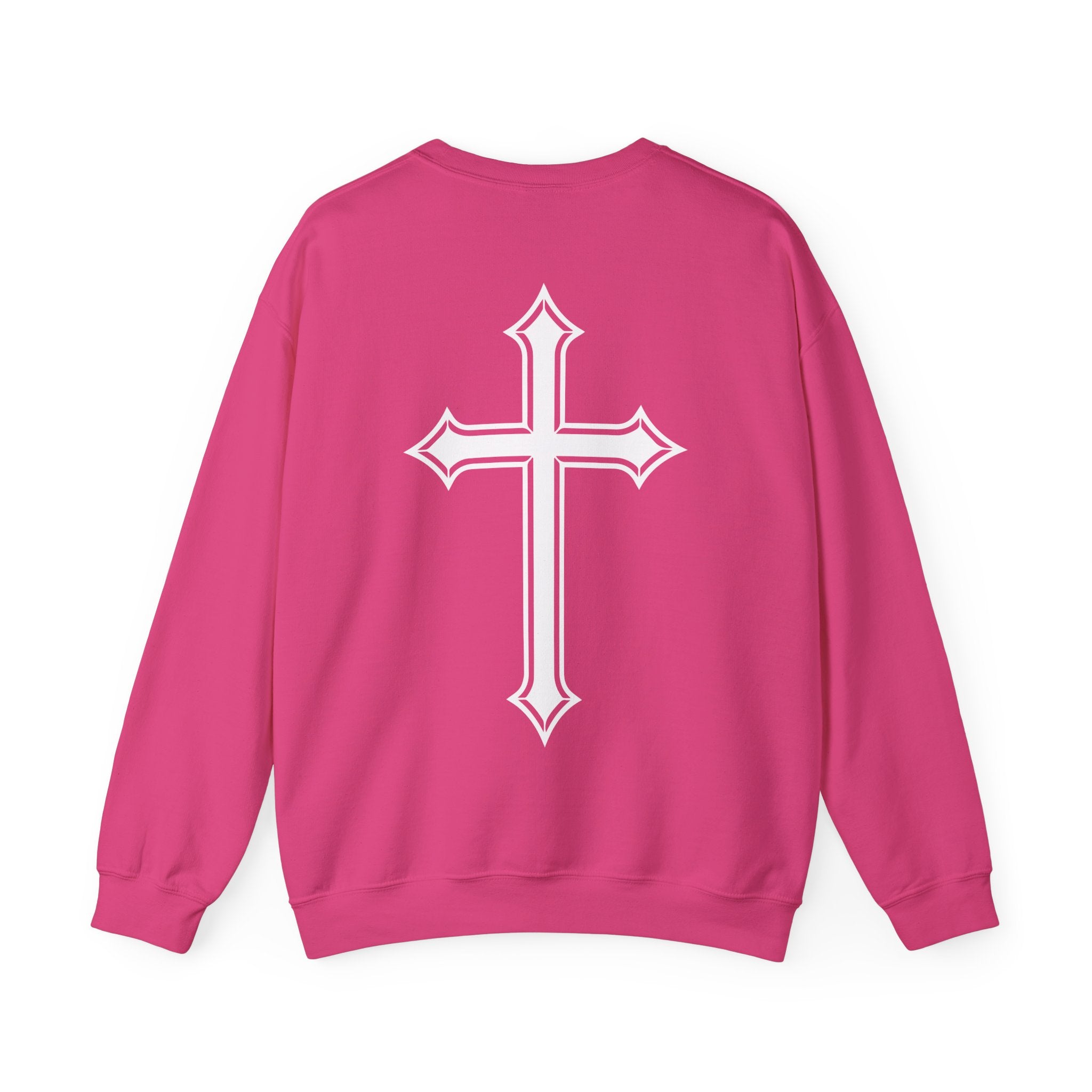 God & Me Sweatshirt | Cross Back Christian Sweater| Religious Gift| God Sweatshirt| God Is Good| Faith Sweate| Jesus Lover