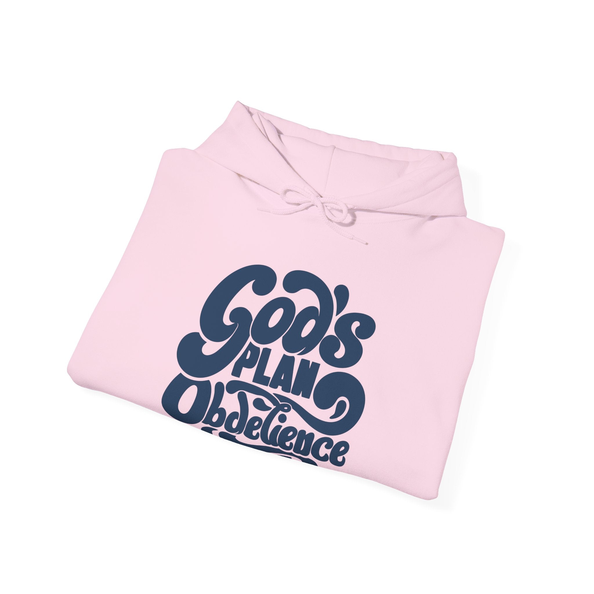 Gods Plan Obedience hoodie | Equals Overflow faith graphic sweatshirt