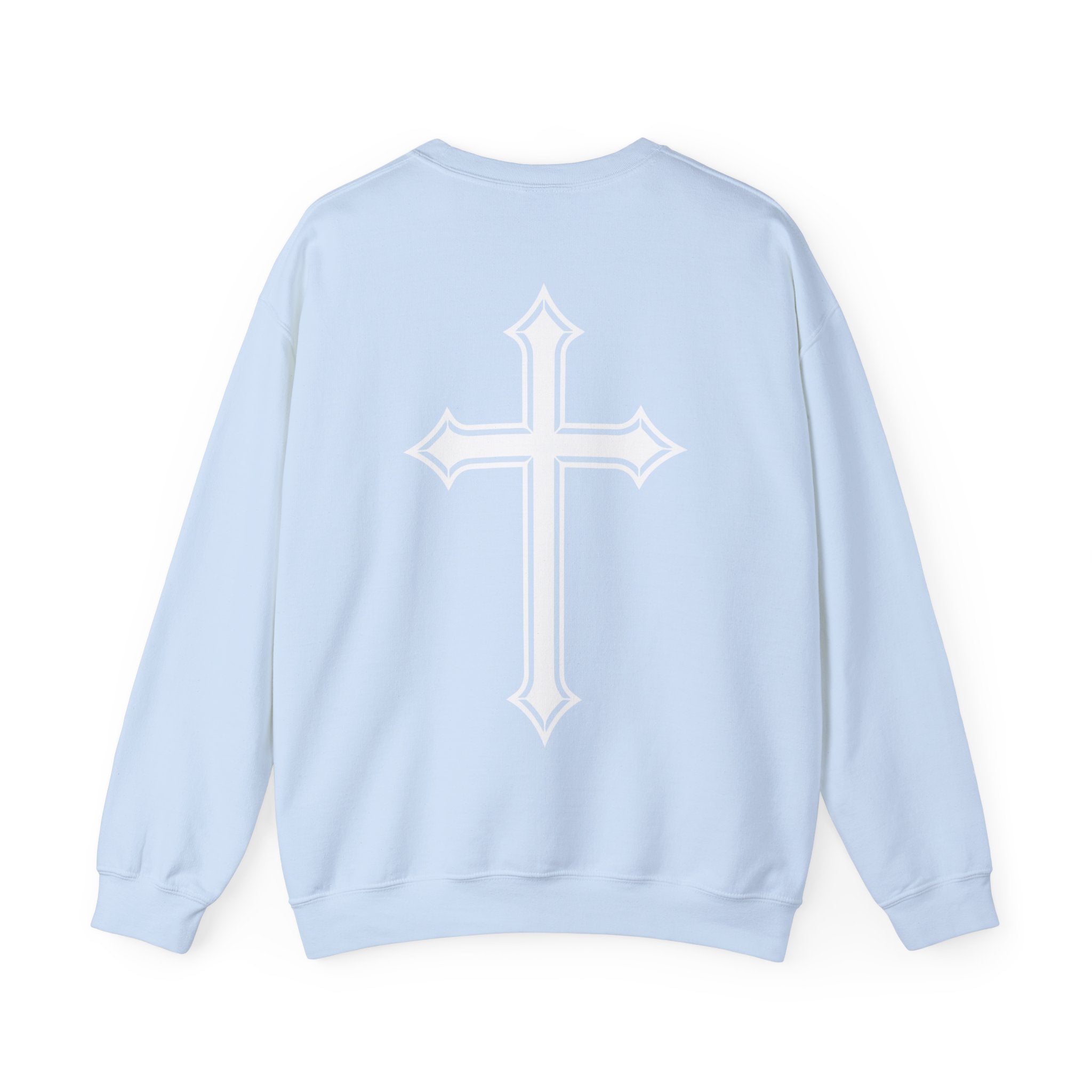 God & Me Sweatshirt | Cross Back Christian Sweater| Religious Gift| God Sweatshirt| God Is Good| Faith Sweate| Jesus Lover