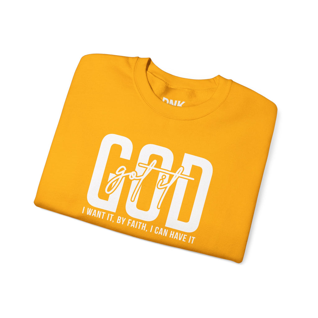 GOD GOT IT| I Want It| By Faith|  I Can Have It | Christian Sweatshirt |Christian Outfit|God Is Good| Religious Shirt| Religious Gift