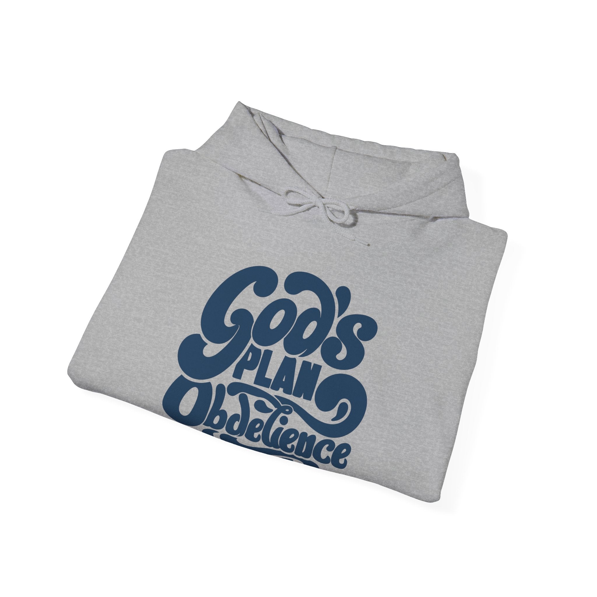 Gods Plan Obedience hoodie | Equals Overflow faith graphic sweatshirt