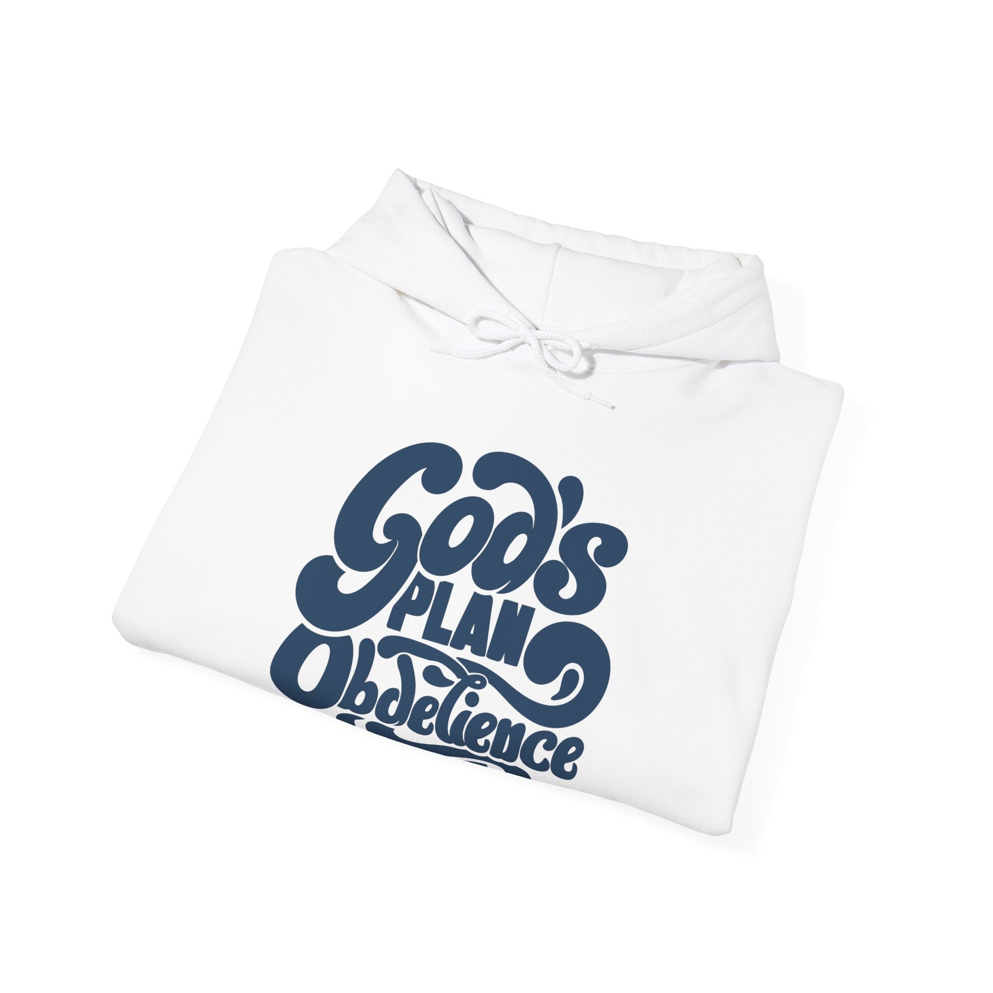 Gods Plan Obedience hoodie | Equals Overflow faith graphic sweatshirt