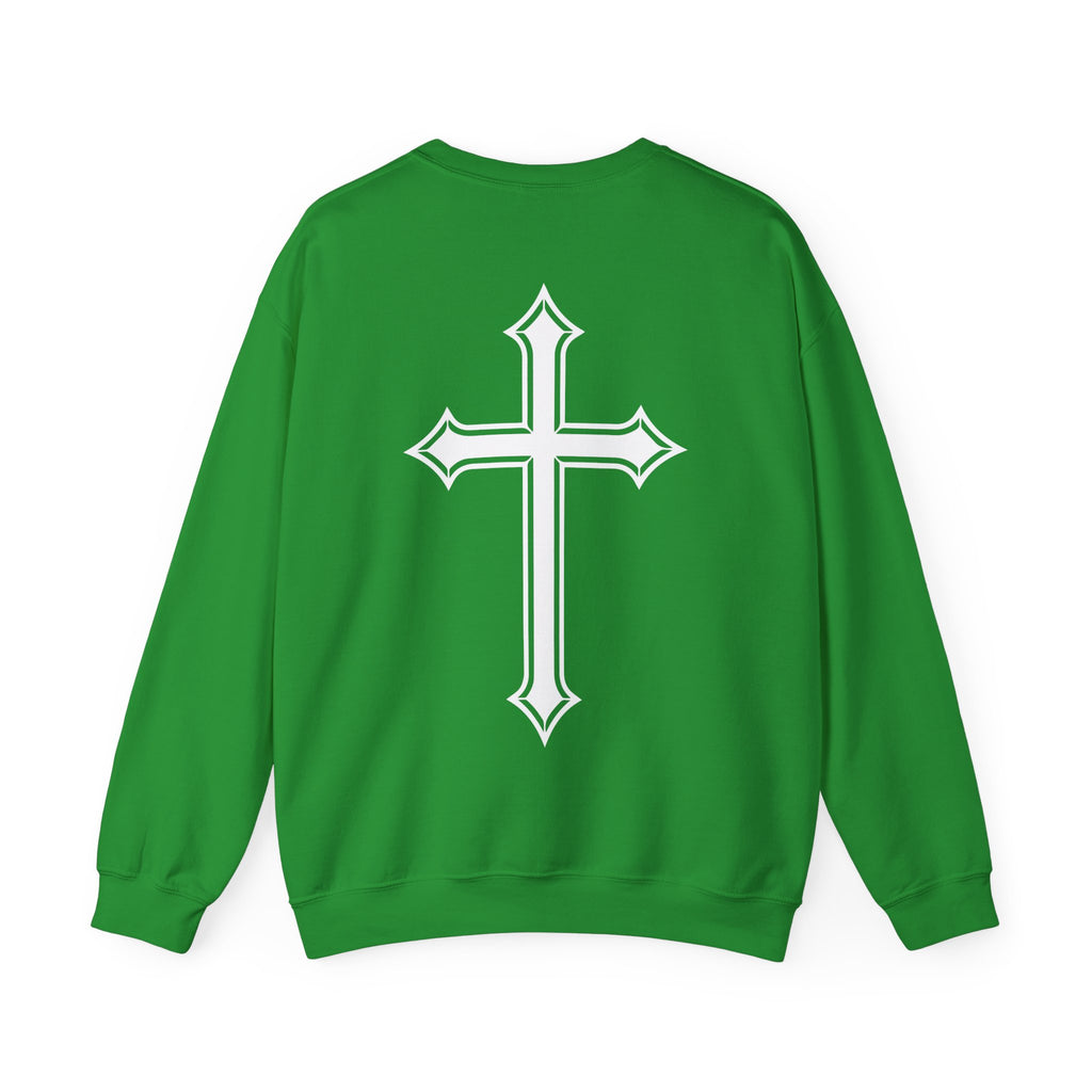 God & Me Sweatshirt | Cross Back Christian Sweater| Religious Gift| God Sweatshirt| God Is Good| Faith Sweate| Jesus Lover