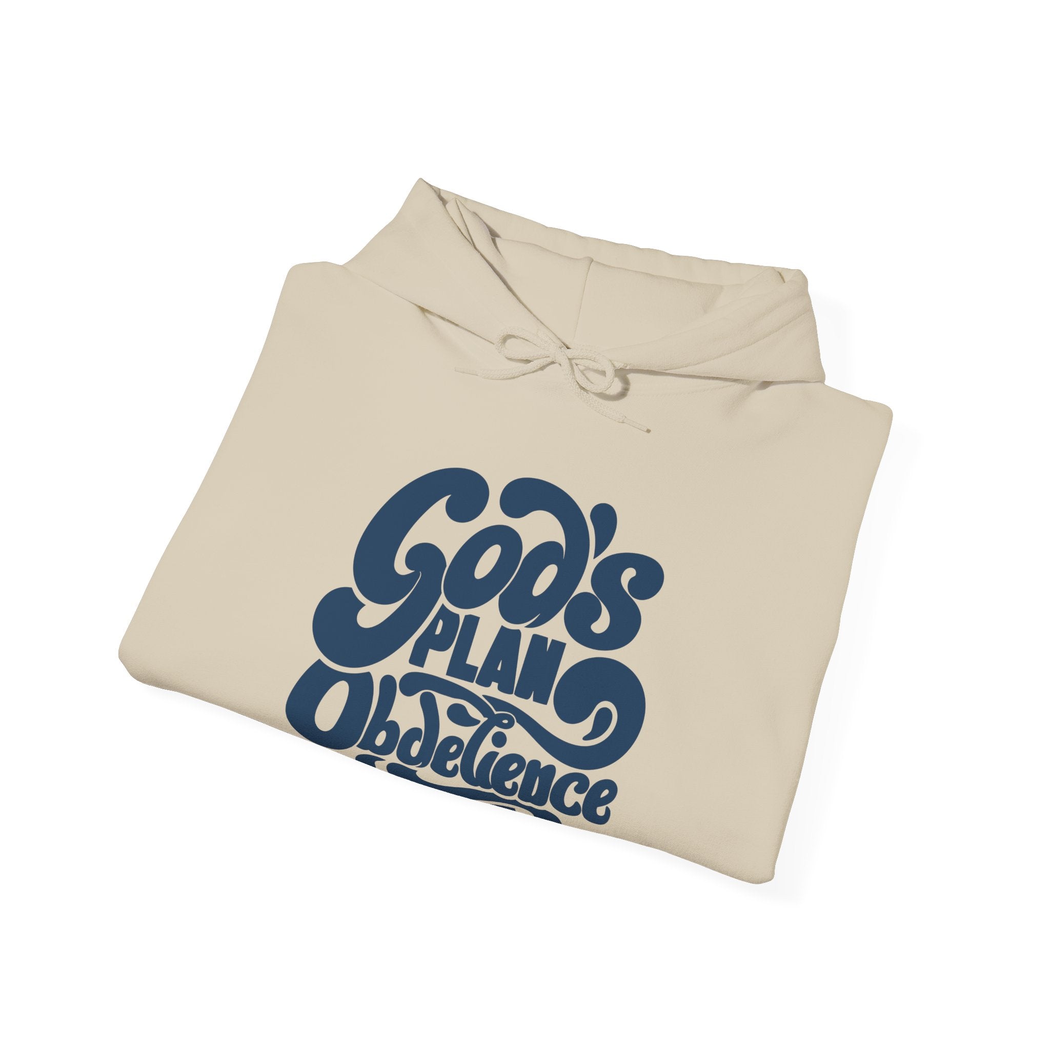 Gods Plan Obedience hoodie | Equals Overflow faith graphic sweatshirt