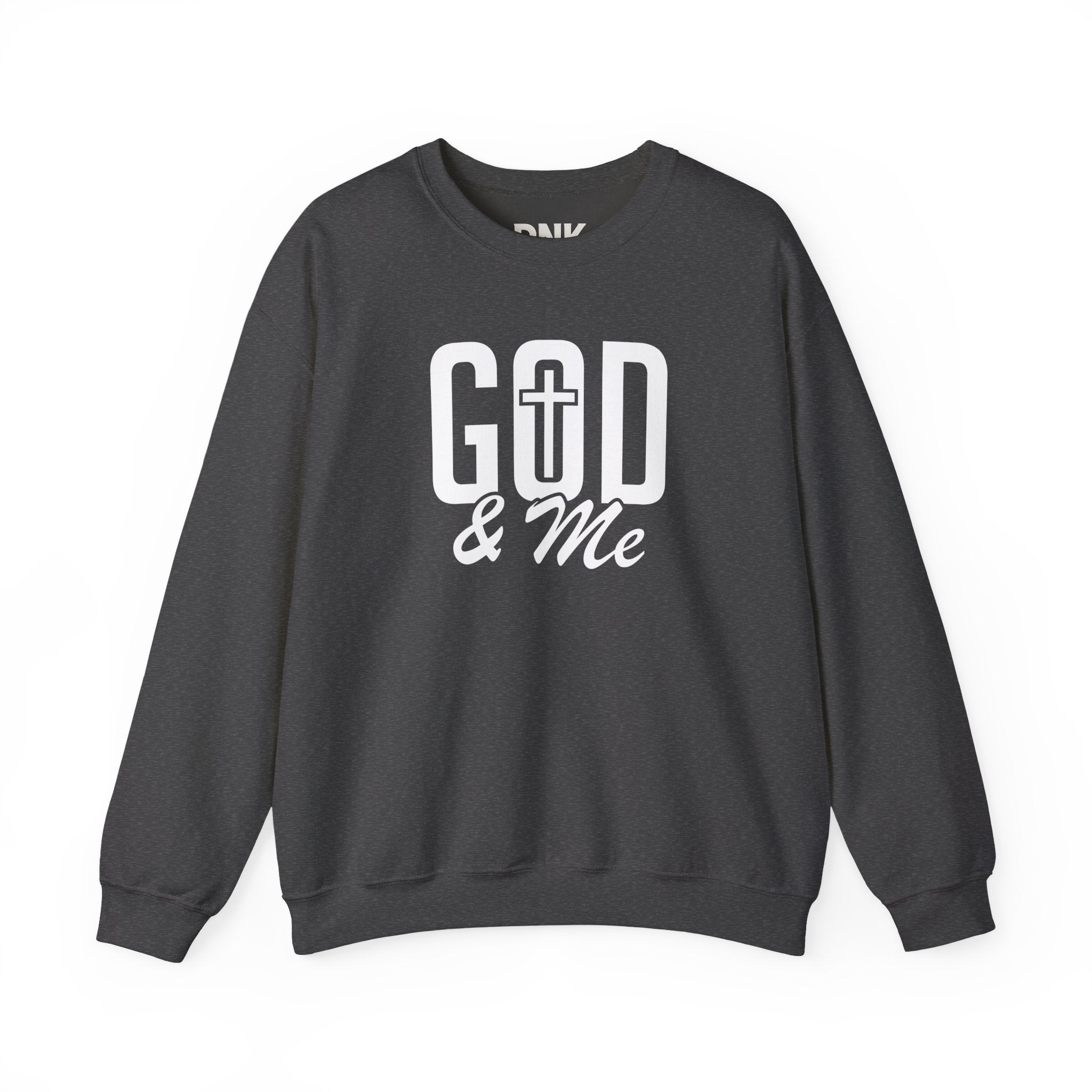 God & Me Sweatshirt | Cross Back Christian Sweater| Religious Gift| God Sweatshirt| God Is Good| Faith Sweate| Jesus Lover