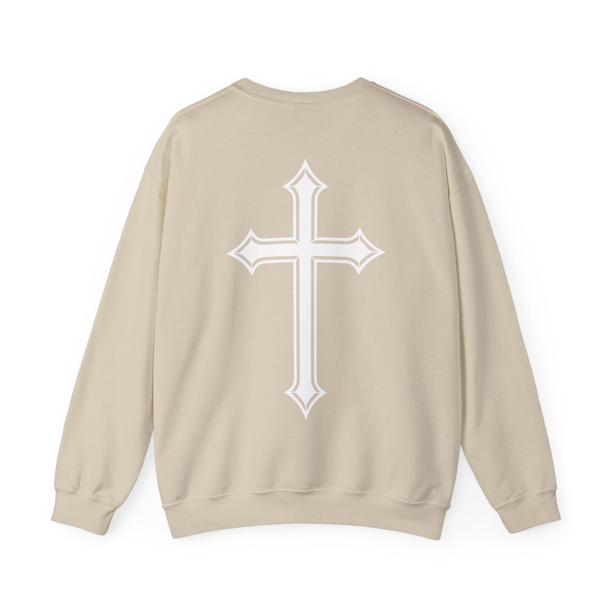 God & Me Sweatshirt | Cross Back Christian Sweater| Religious Gift| God Sweatshirt| God Is Good| Faith Sweate| Jesus Lover