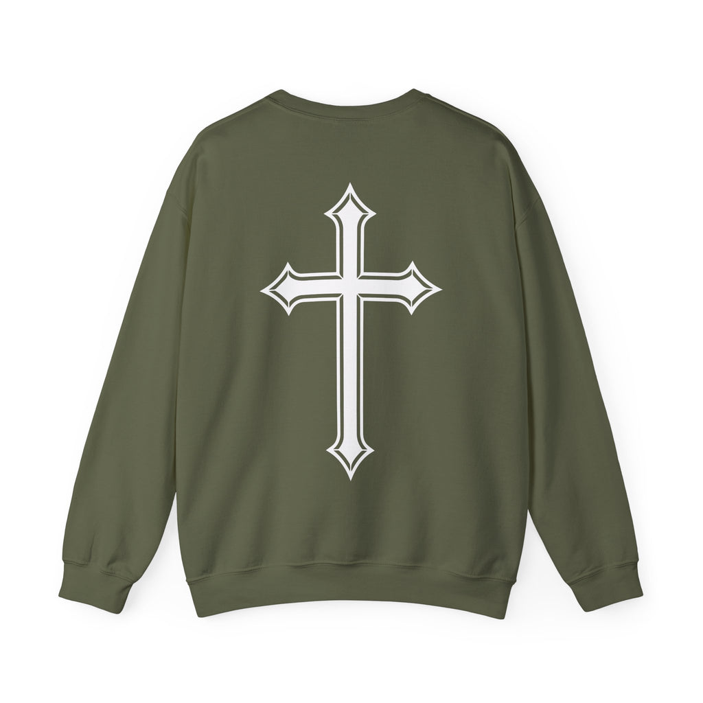 God & Me Sweatshirt | Cross Back Christian Sweater| Religious Gift| God Sweatshirt| God Is Good| Faith Sweate| Jesus Lover