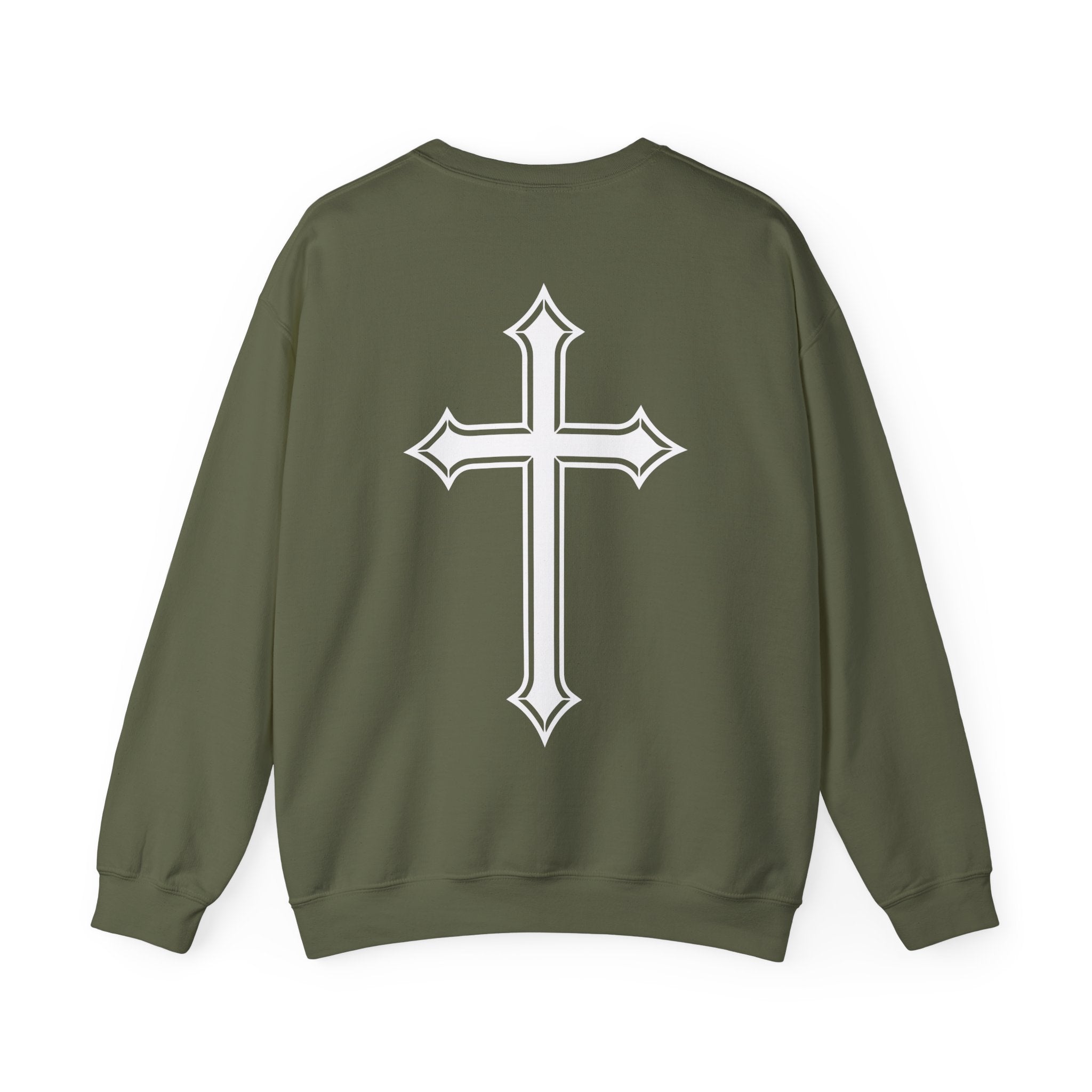 God & Me Sweatshirt | Cross Back Christian Sweater| Religious Gift| God Sweatshirt| God Is Good| Faith Sweate| Jesus Lover