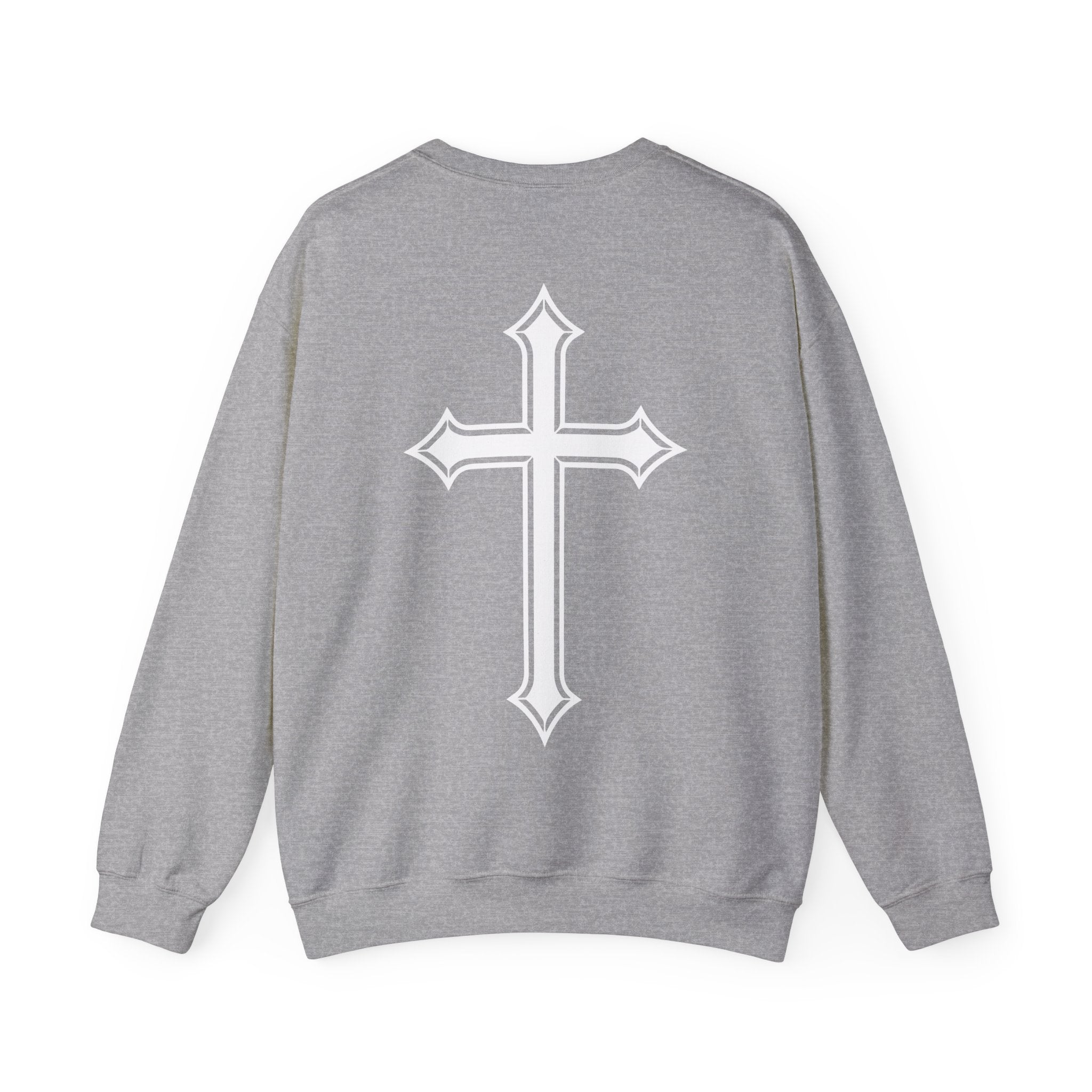 God & Me Sweatshirt | Cross Back Christian Sweater| Religious Gift| God Sweatshirt| God Is Good| Faith Sweate| Jesus Lover