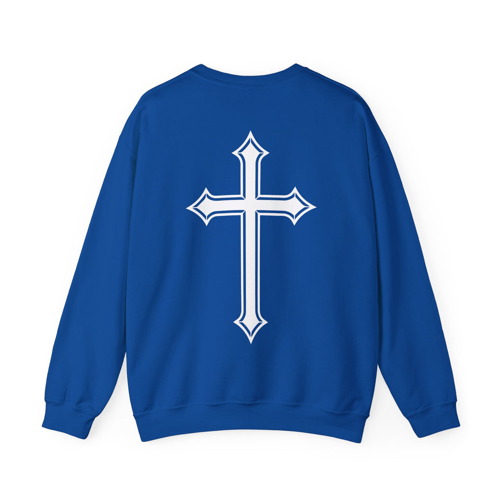 God & Me Sweatshirt | Cross Back Christian Sweater| Religious Gift| God Sweatshirt| God Is Good| Faith Sweate| Jesus Lover