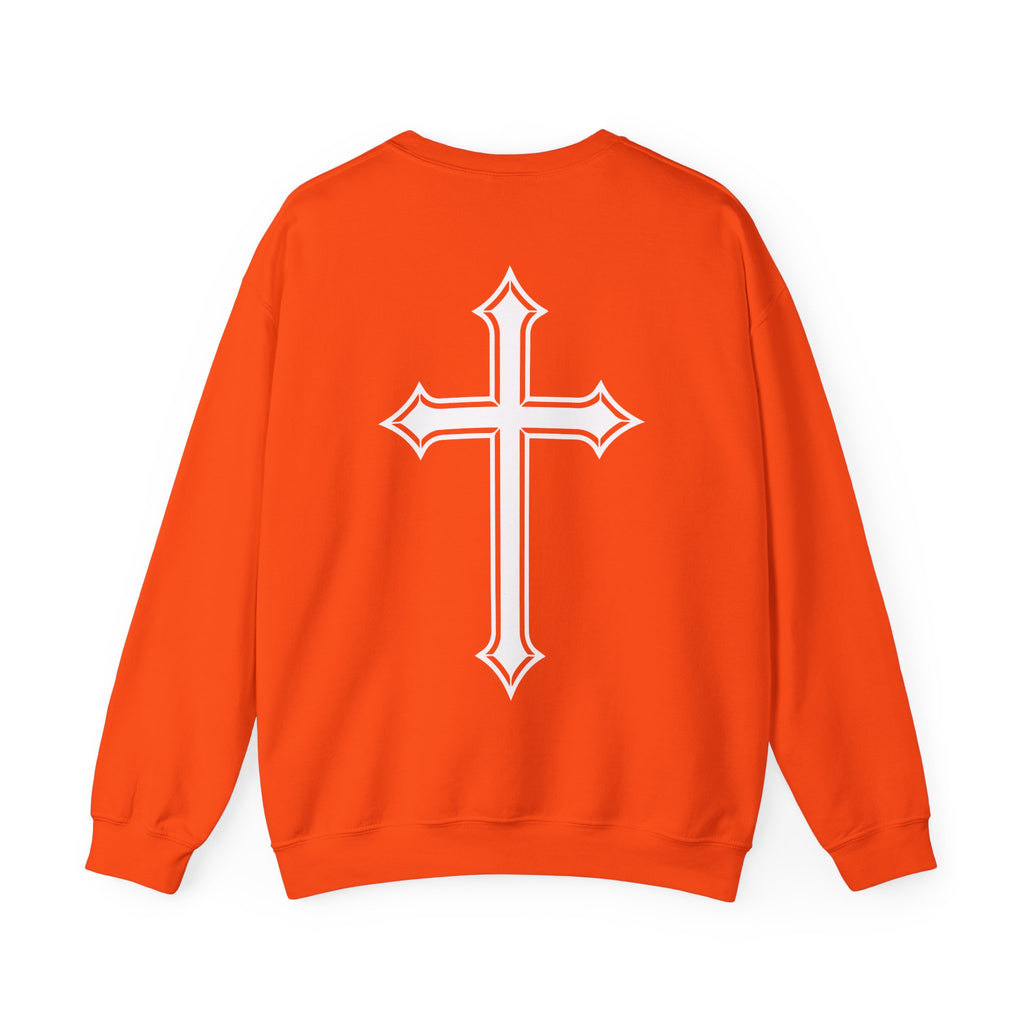 God & Me Sweatshirt | Cross Back Christian Sweater| Religious Gift| God Sweatshirt| God Is Good| Faith Sweate| Jesus Lover